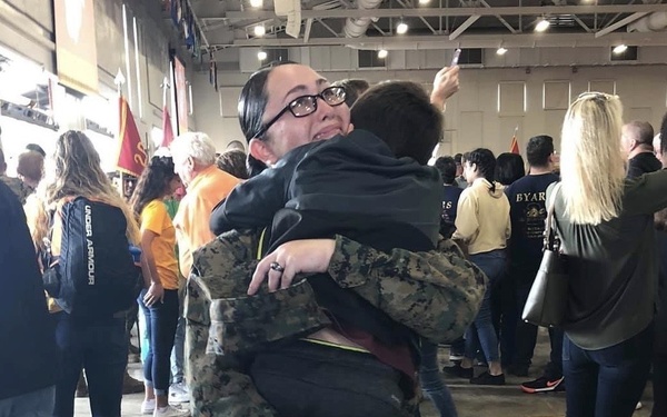 Mother's love inspires USMC enlistment