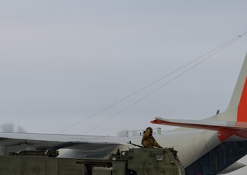 Arctic Edge HIMARS M142 load