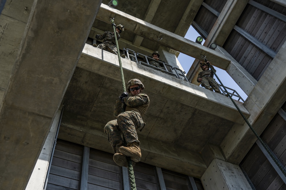 Ranges of MCIPAC: Camp Schwab rappel tower