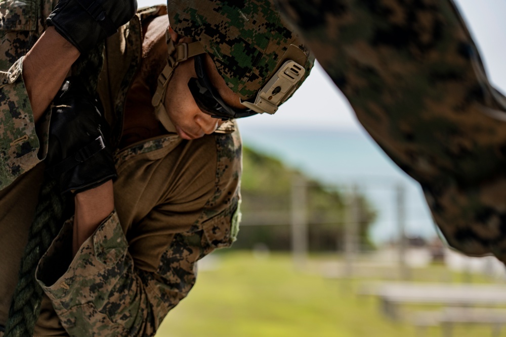 Ranges of MCIPAC: Camp Schwab rappel tower