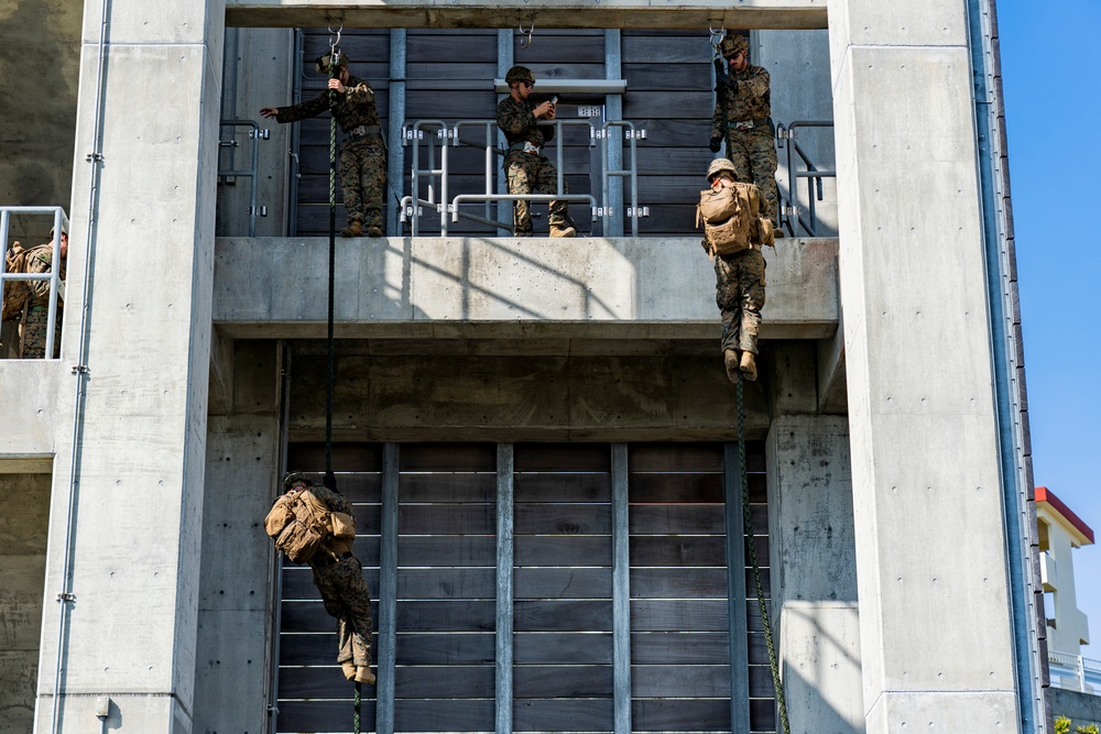 Ranges of MCIPAC: Camp Schwab rappel tower