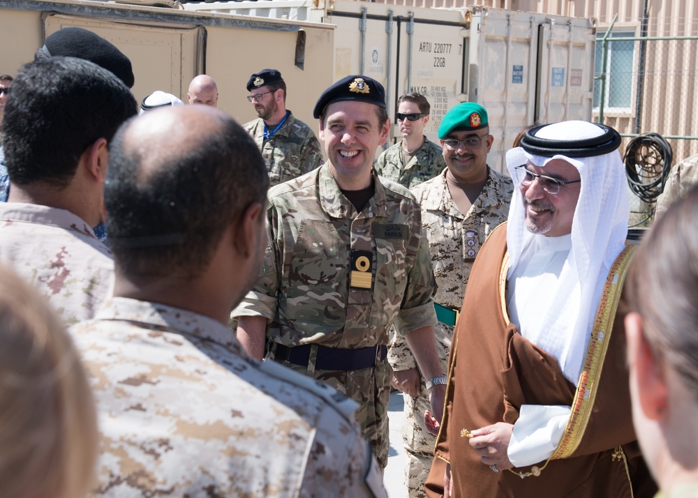 Crown Prince of Bahrain visits IMSC