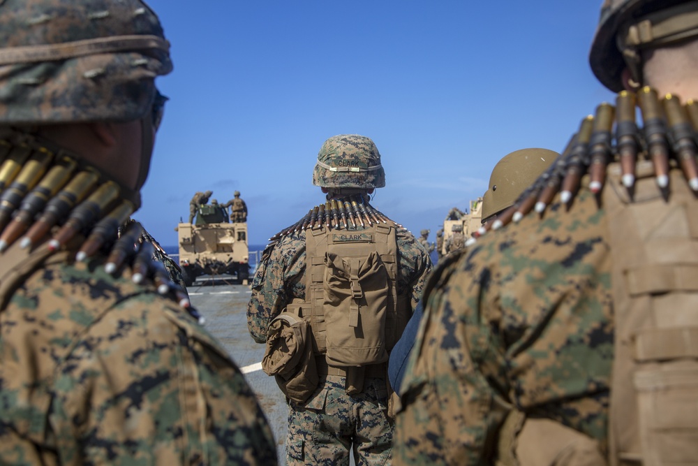 Guns Up: 31st MEU CAAT 2 increases proficiency with crew-served weapons