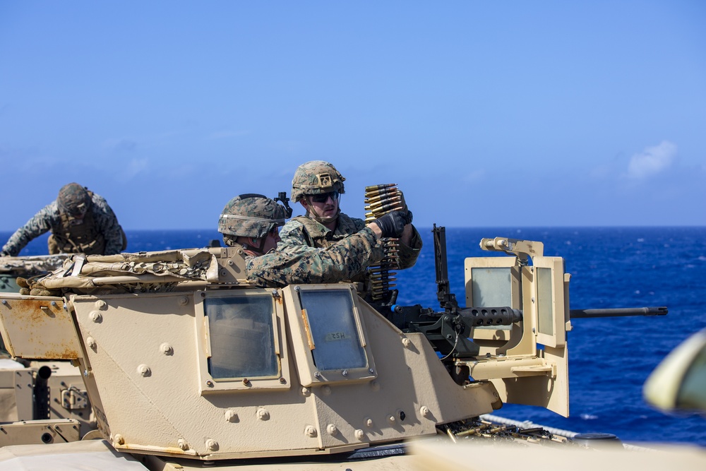 Guns Up: 31st MEU CAAT 2 increases proficiency with crew-served weapons