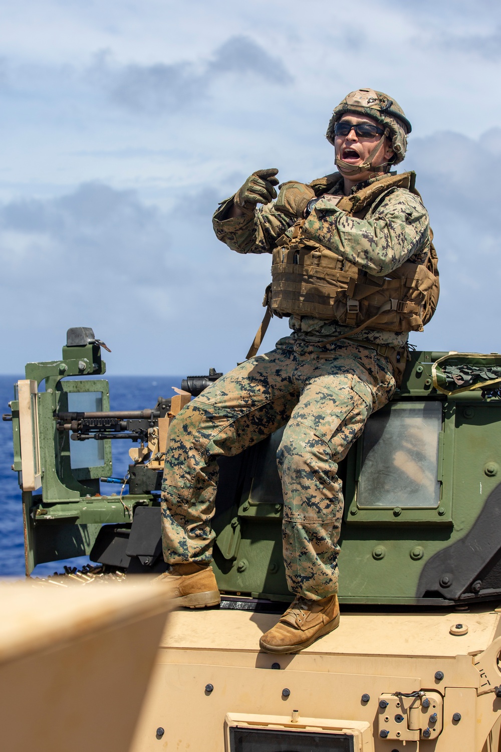 Guns Up: 31st MEU CAAT 2 increases proficiency with crew-served weapons