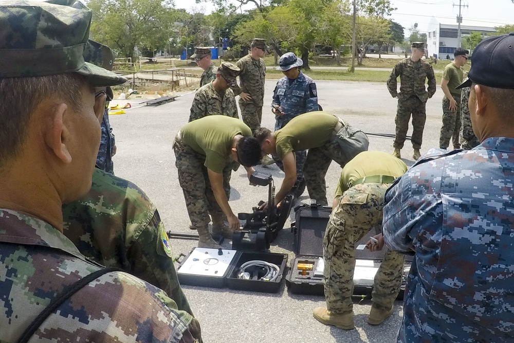 Cobra Gold 20: 31st MEU, Royal Thai Military conduct a CBRN demonstration