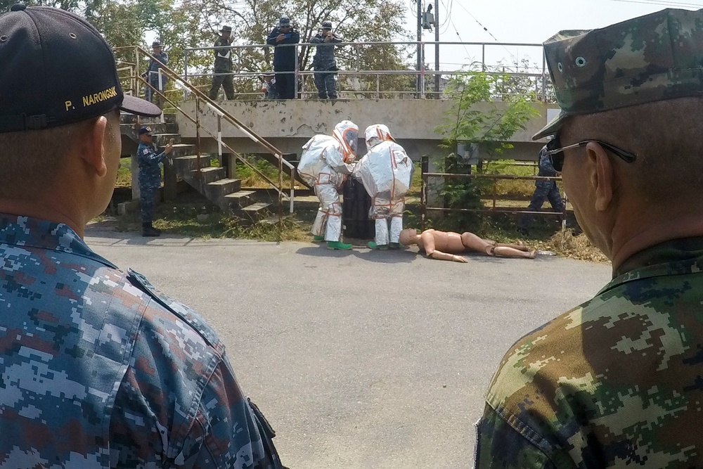 Cobra Gold 20: 31st MEU, Royal Thai Military conduct a CBRN demonstration