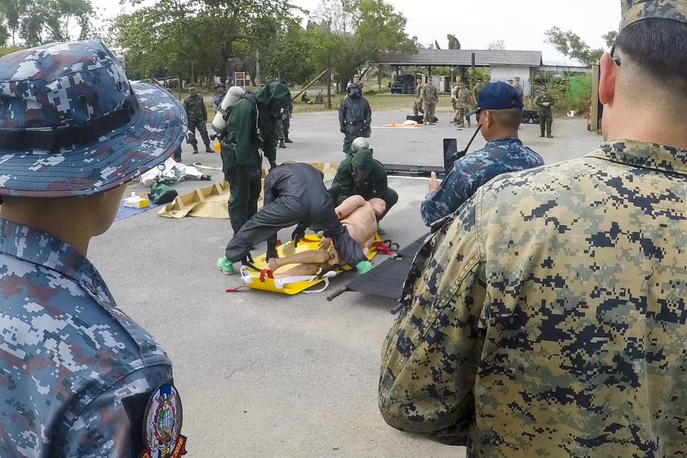 Cobra Gold 20: 31st MEU, Royal Thai Military conduct a CBRN demonstration