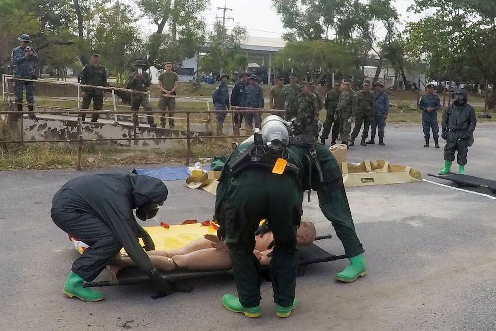 Cobra Gold 20: 31st MEU, Royal Thai Military conduct a CBRN demonstration