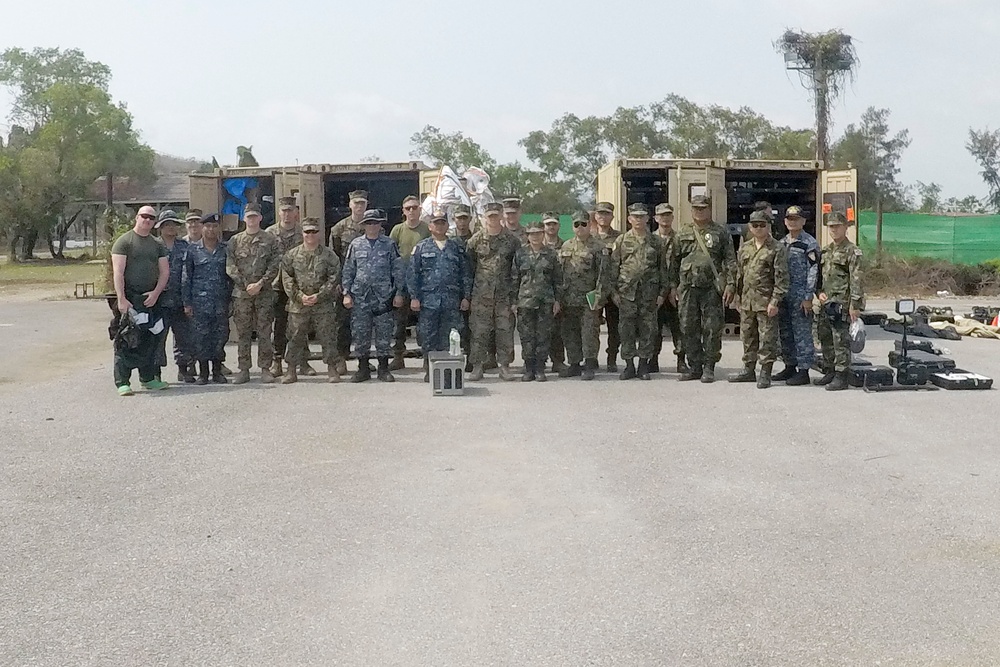 Cobra Gold 20: 31st MEU, Royal Thai Military conduct a CBRN demonstration