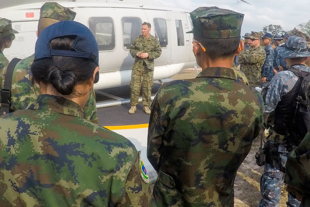 Cobra Gold 20: 31st MEU, Royal Thai conduct aircraft CBRN decontamination rehearsal