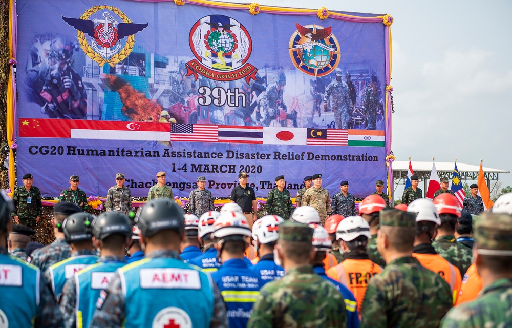 Cobra Gold 20: HADR FTX demonstration in Chachoengsao