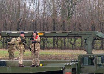 NATO troops rehearse river crossing drills ahead of Defender Europe