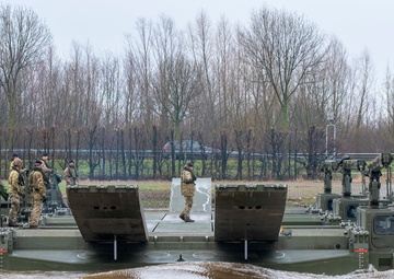 NATO troops rehearse river crossing drills ahead of Defender Europe