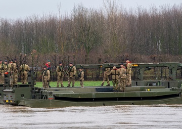 NATO troops rehearse river crossing drills ahead of Defender Europe