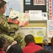 Troop Support military visit local elementary school for Read Across America Day