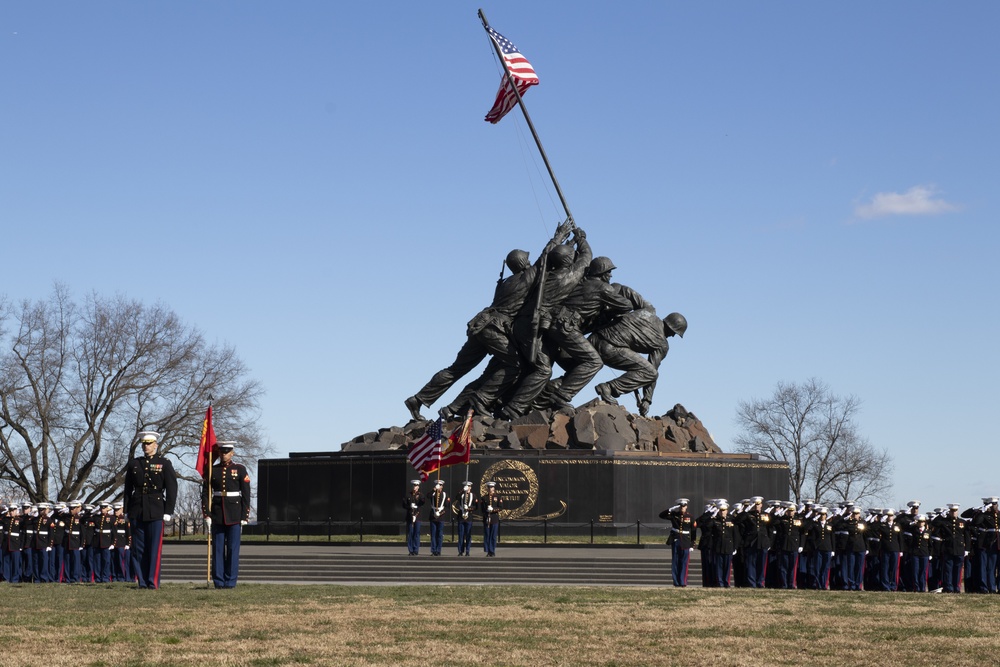 Wreath Laying Honoring the 75th Anniversary of the Battle of Iwo Jima
