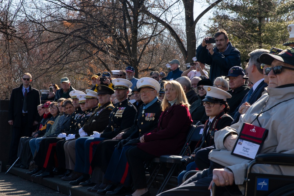 Wreath Laying Honoring the 75th Anniversary of the Battle of Iwo Jima