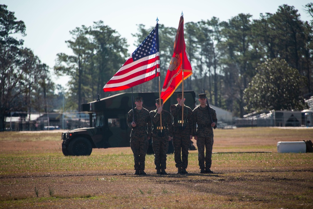 Former 24th MEU Operations Officer assumes command of 1/8