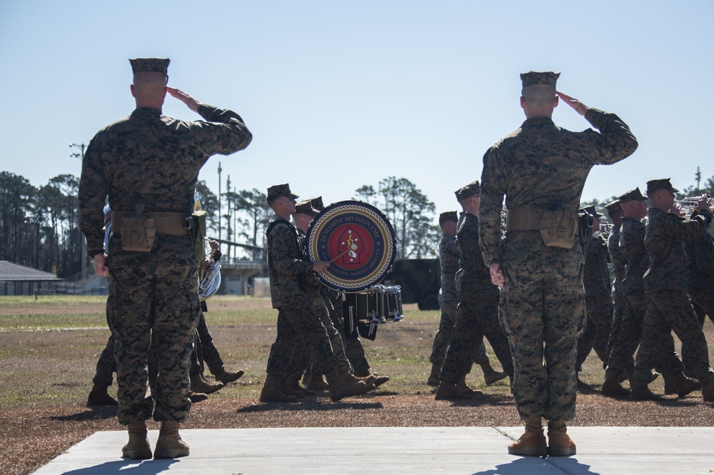 Former 24th MEU Operations Officer assumes command of 1/8