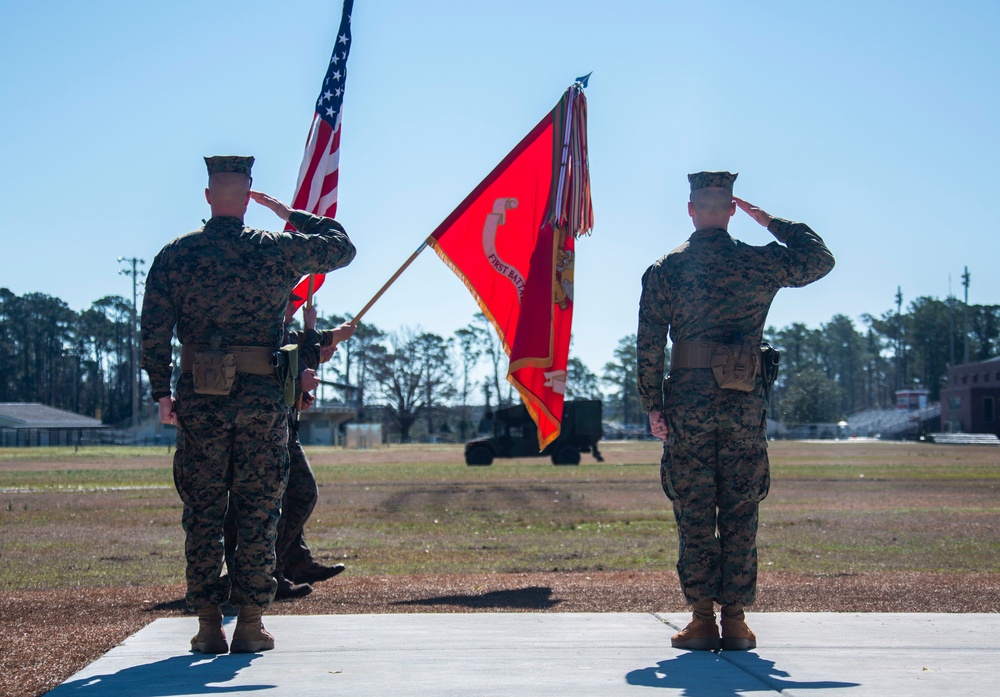 Former 24th MEU Operations Officer assumes command of 1/8