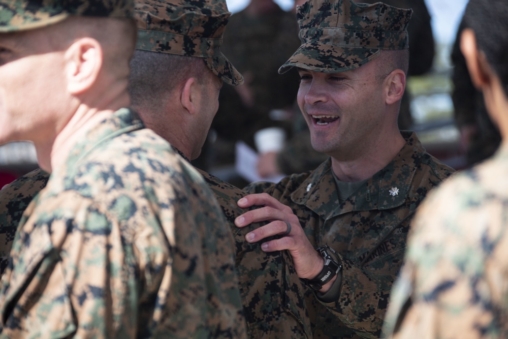 Former 24th MEU Operations Officer assumes command of 1/8