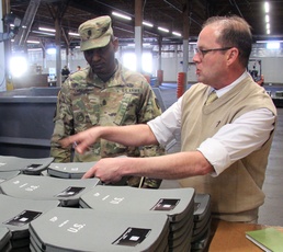 TACOM senior enlisted advisor makes first visit to Sierra Army Depot