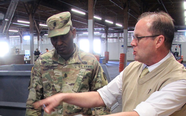 TACOM senior enlisted advisor makes first visit to Sierra Army Depot