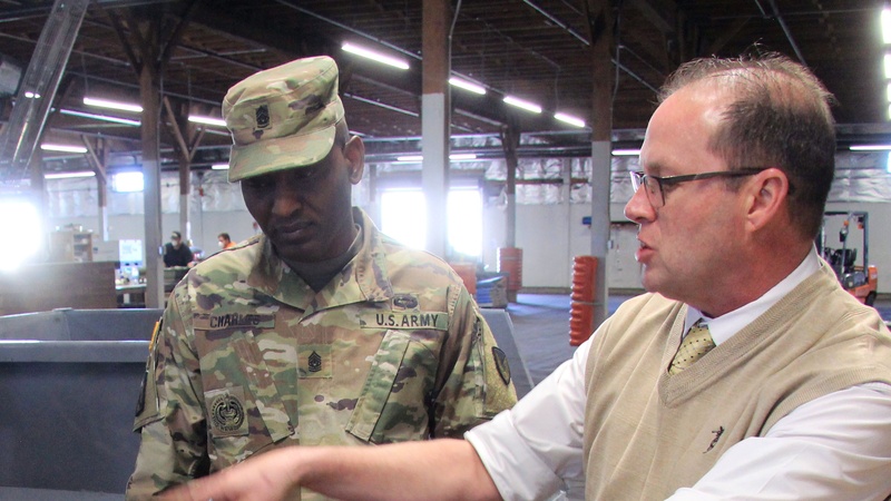 TACOM senior enlisted advisor makes first visit to Sierra Army Depot