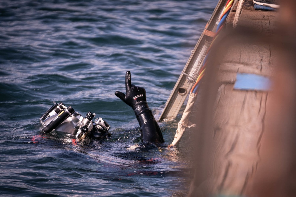 One of one: The only female diver in the Army