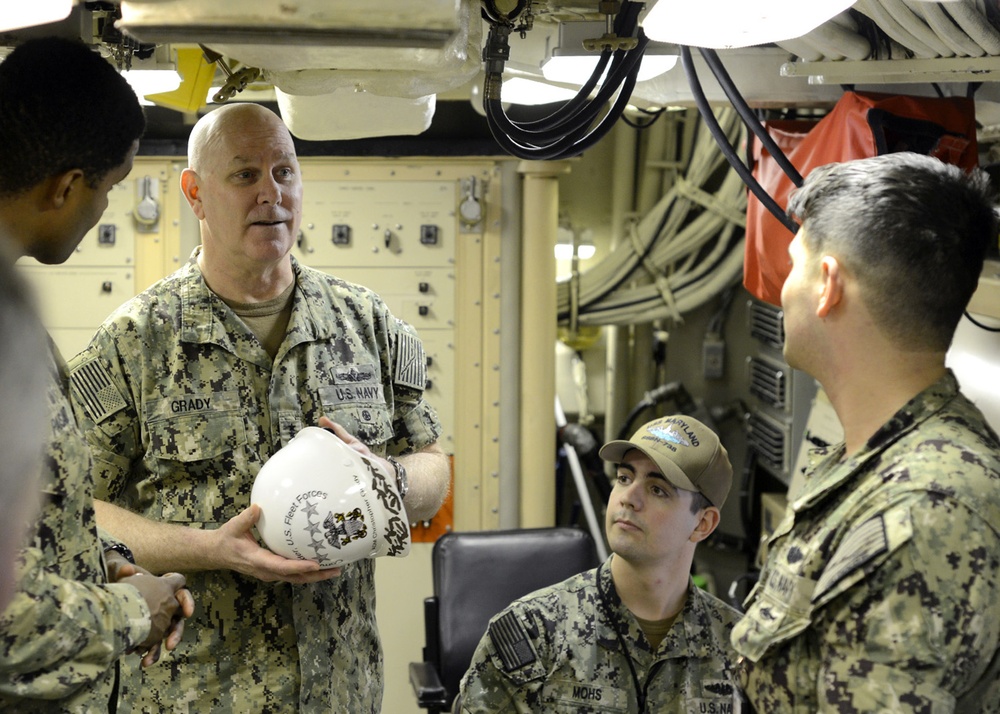 Commander, U.S. Fleet Forces Visits Naval Submarine Base Kings Bay
