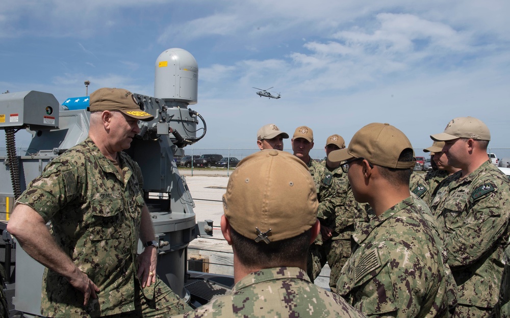 Commander, U.S. Fleet Forces Visits Naval Station Mayport
