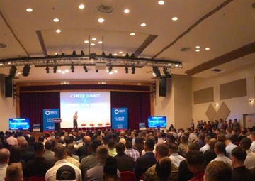 Hundreds of Transitioning Service Members and Military Spouses Gather for Hiring Our Heroes Career Summit at Camp Foster in Okinawa