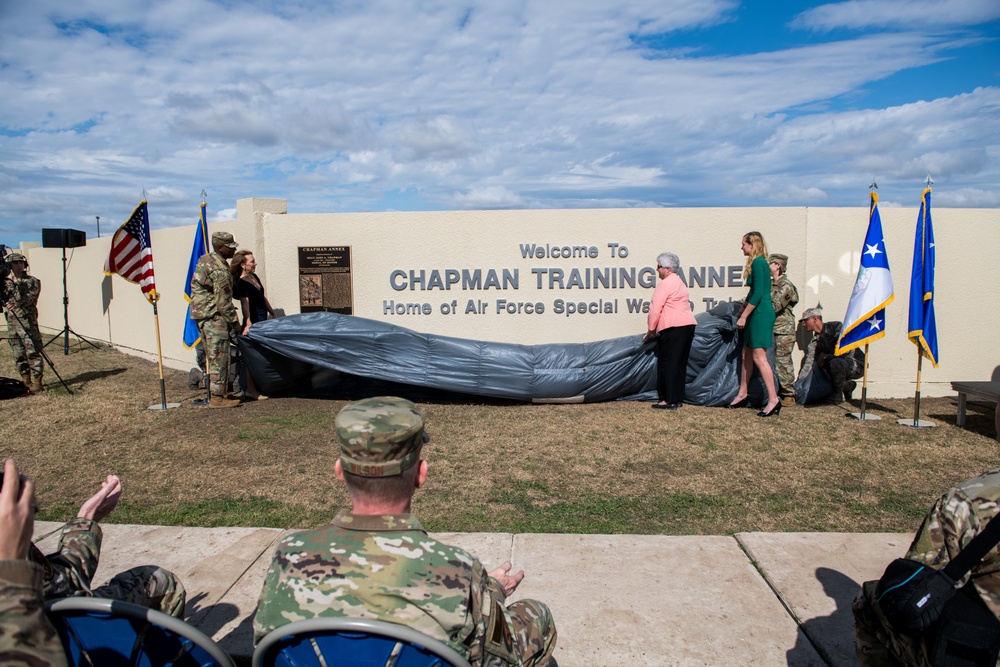 JBSA training annex dedicated to fallen Air Force Medal of Honor recipient