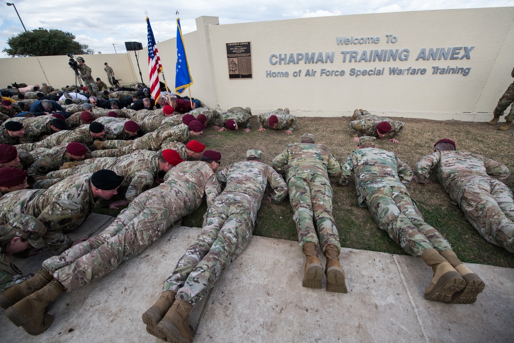 JBSA training annex dedicated to fallen Air Force Medal of Honor recipient