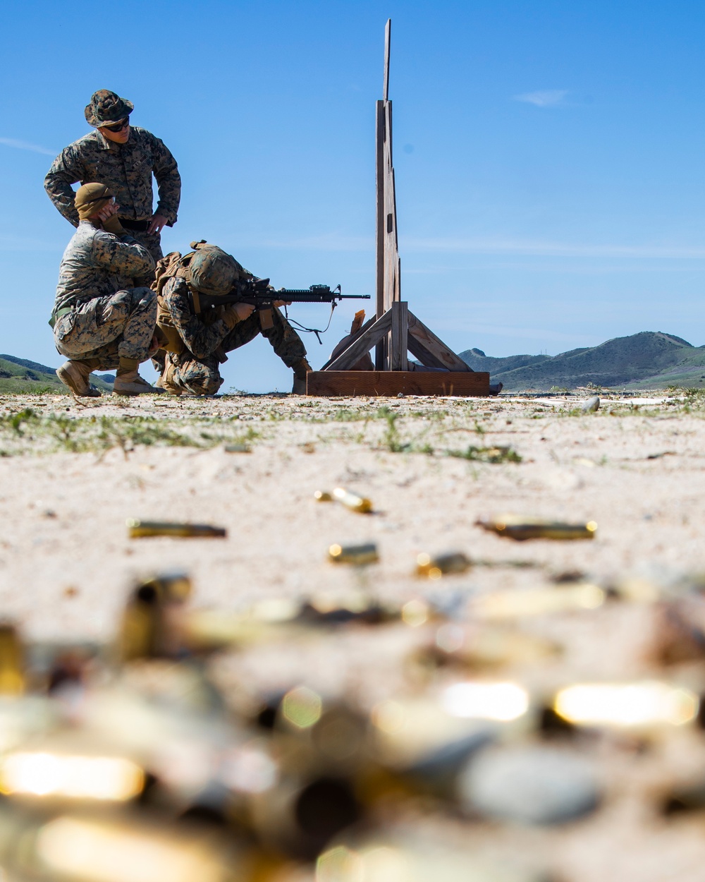 1st Law Enforcement Battalion conducts live-fire range