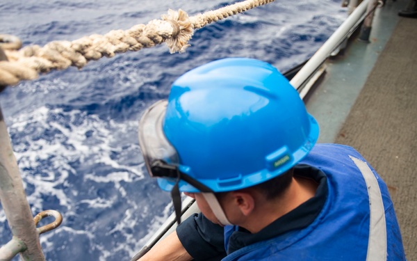 Vella Gulf Conducts Operations in the Atlantic