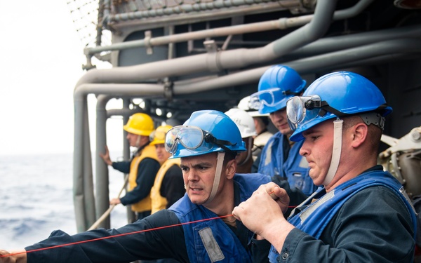 Vella Gulf Conducts Operations in the Atlantic