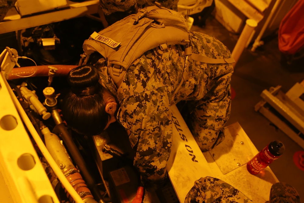 Walk The Plank | U.S. Marines with 3rd Marine Logistics Group refine their Maritime Prepositioning Force skills