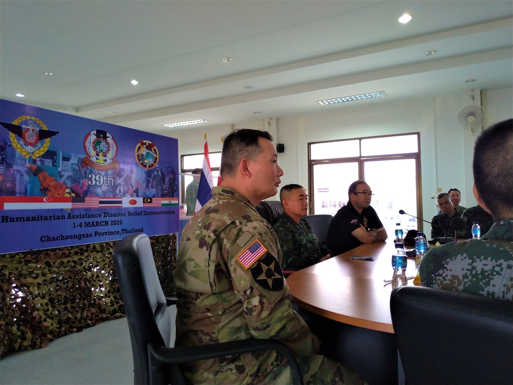 Cobra Gold 20: HADR FTX demonstration in Chachoengsao