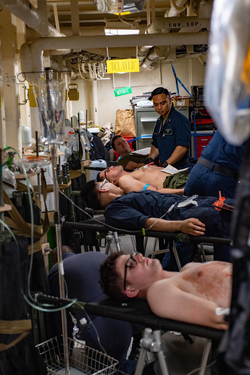Cobra Gold 20: USS Green Bay (LPD 20) mass casualty drill, March 4, 2020.