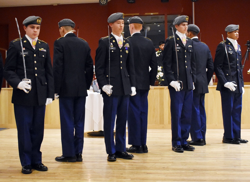 Zama Middle High School JROTC hosts cadet ball