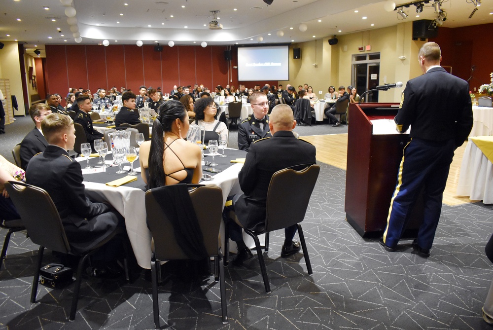 Zama Middle High School JROTC hosts cadet ball