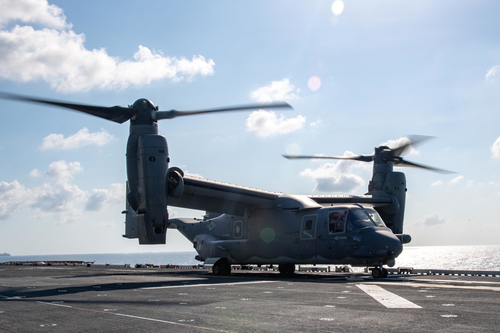 Cobra Gold 2020: USS America conducts flight operations March 4