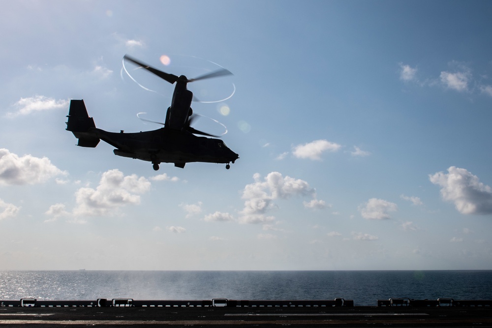 Cobra Gold 2020: USS America conducts flight operations