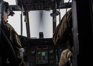 CH-47 goes back to JBER from Deadhorse