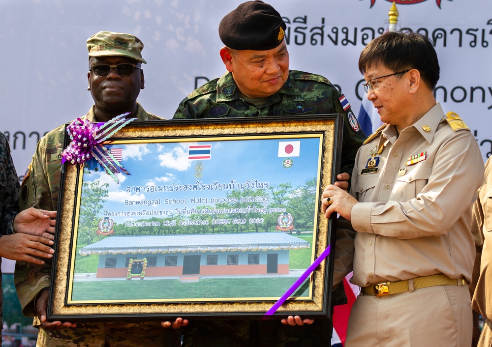 Cobra Gold 20: Building dedication for Thai school