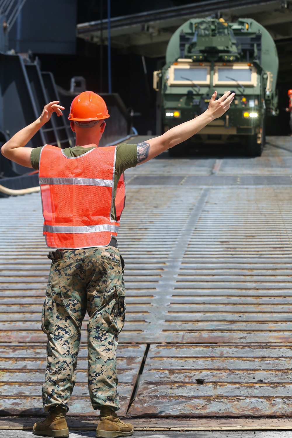 Walk The Plank | U.S. Marines with 3rd Marine Logistics Group refine their Maritime Prepositioning Force skills
