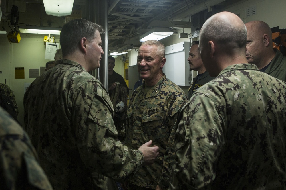 Cobra Gold 20: III MEF Marines tour USS America