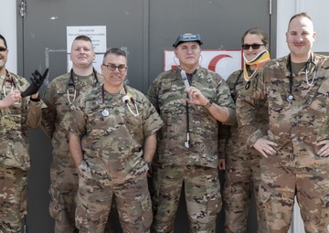 Medics train on bringing everyone home